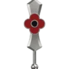 Khanda Poppy Pin Badge