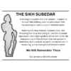 Sikh Subedar Pin Badge